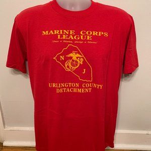 Vintage NJ Marines T shirt - Made in USA